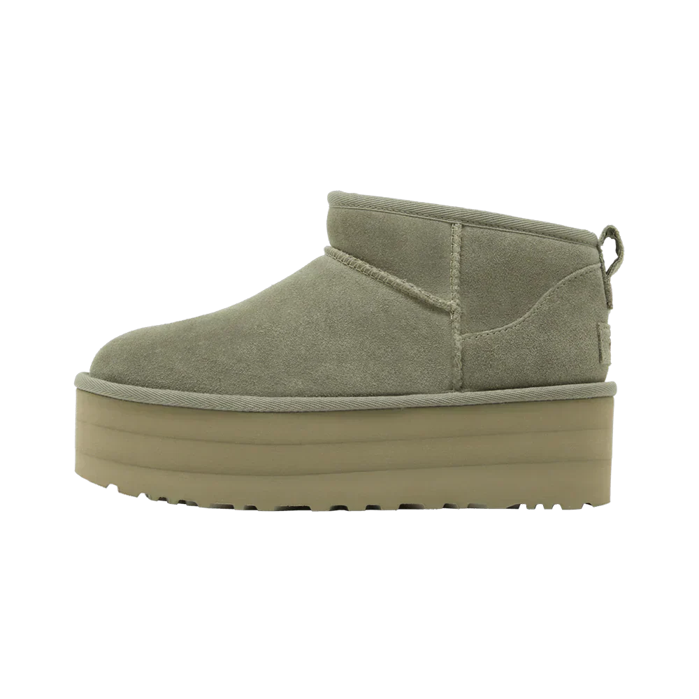 Bottine plateforme classique ultra mini UGG Shaded Clover