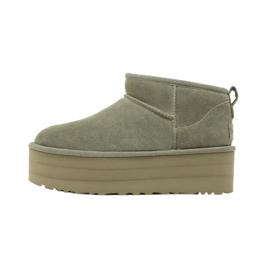 Bottine plateforme classique ultra mini UGG Shaded Clover