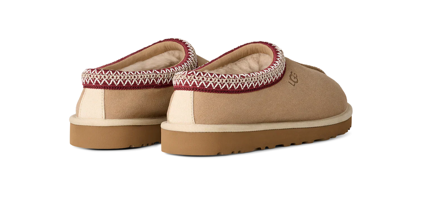 Chausson UGG Tasman II Driftwood Rouge Cyclisme