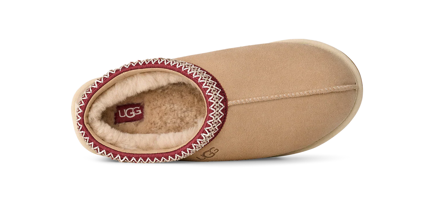 Chausson UGG Tasman II Driftwood Rouge Cyclisme